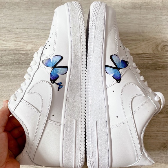 Nike Air Force 1 low custom butterfly 🦋 - Picture 4 of 8